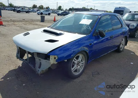 1998 Subaru Impreza Outback Sport из США, поврежденный, VIN JF1GF4853WH812834